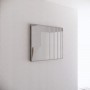 Me Brushed Nickel Framed Rectangle Mirror 750 * 900